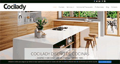 Desktop Screenshot of cociladycocinas.com